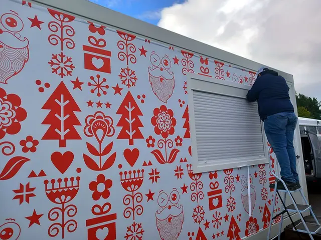 Village de Noël — Ville de Biscarrosse, réalisation Prisme Visual